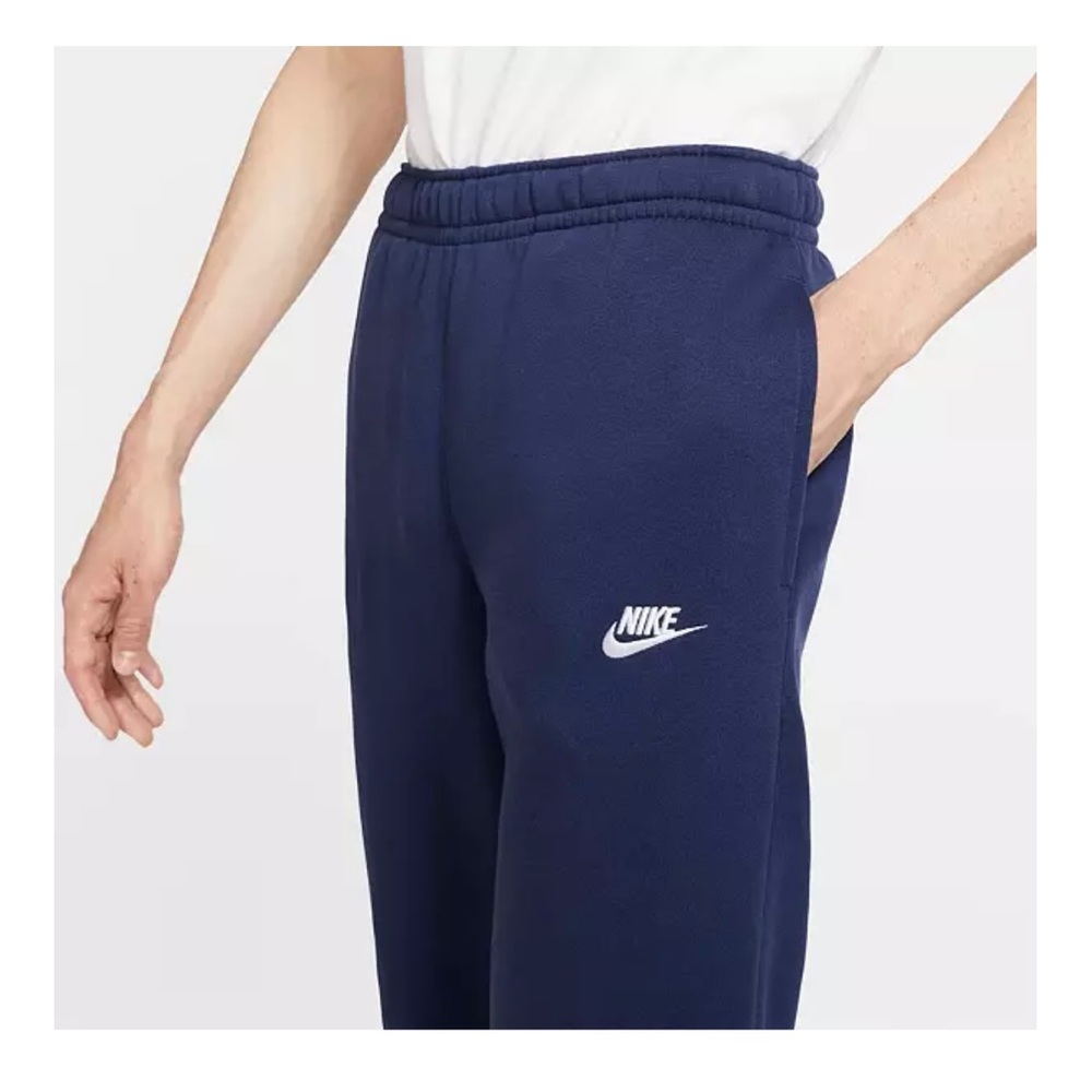 Men's Nike Sportswear Club Fleece Pants Medium Navy S0804